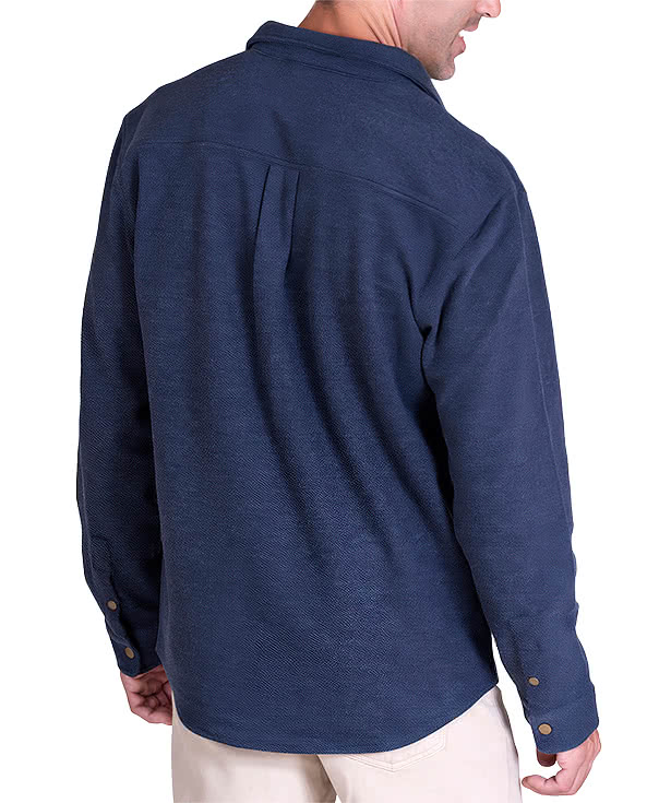 Fossa Apparel Hermitage Pocket Long Sleeve Overshirt