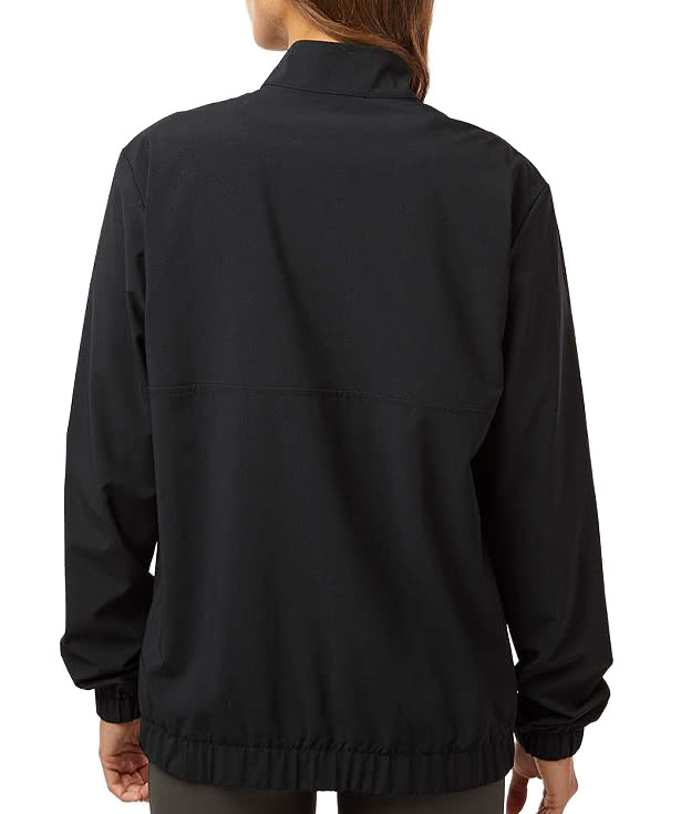 Adidas Women's Stretch Woven Recycled Performance Quarter-Zip Pullover