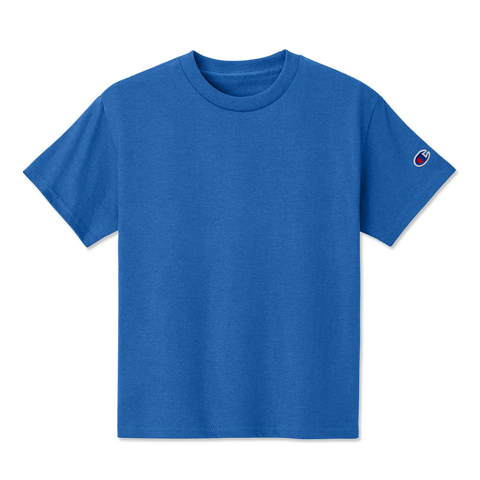 Champion Youth Midweight Crewneck Jersey T-shirt