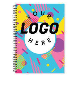 90s Pattern JournalBooks ® Spiral Notebook