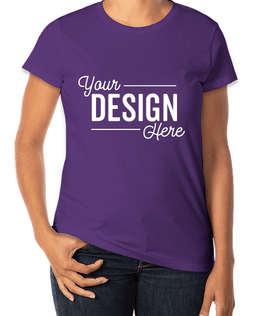 Anvil Women's Jersey T-shirt - Color: Purple