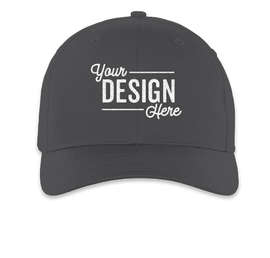 Richardson Pro Twill Snapback Hat - Color: Charcoal