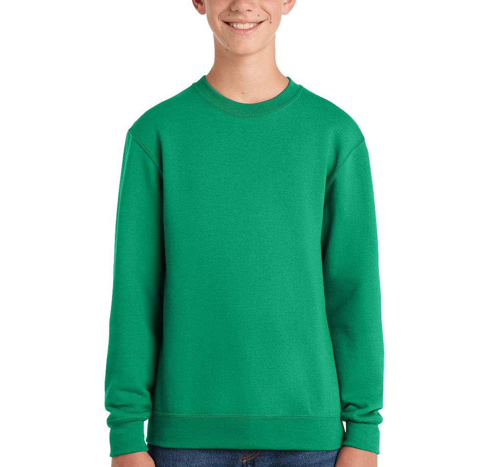 Port & Company Youth  Core Crewneck Sweatshirt-default