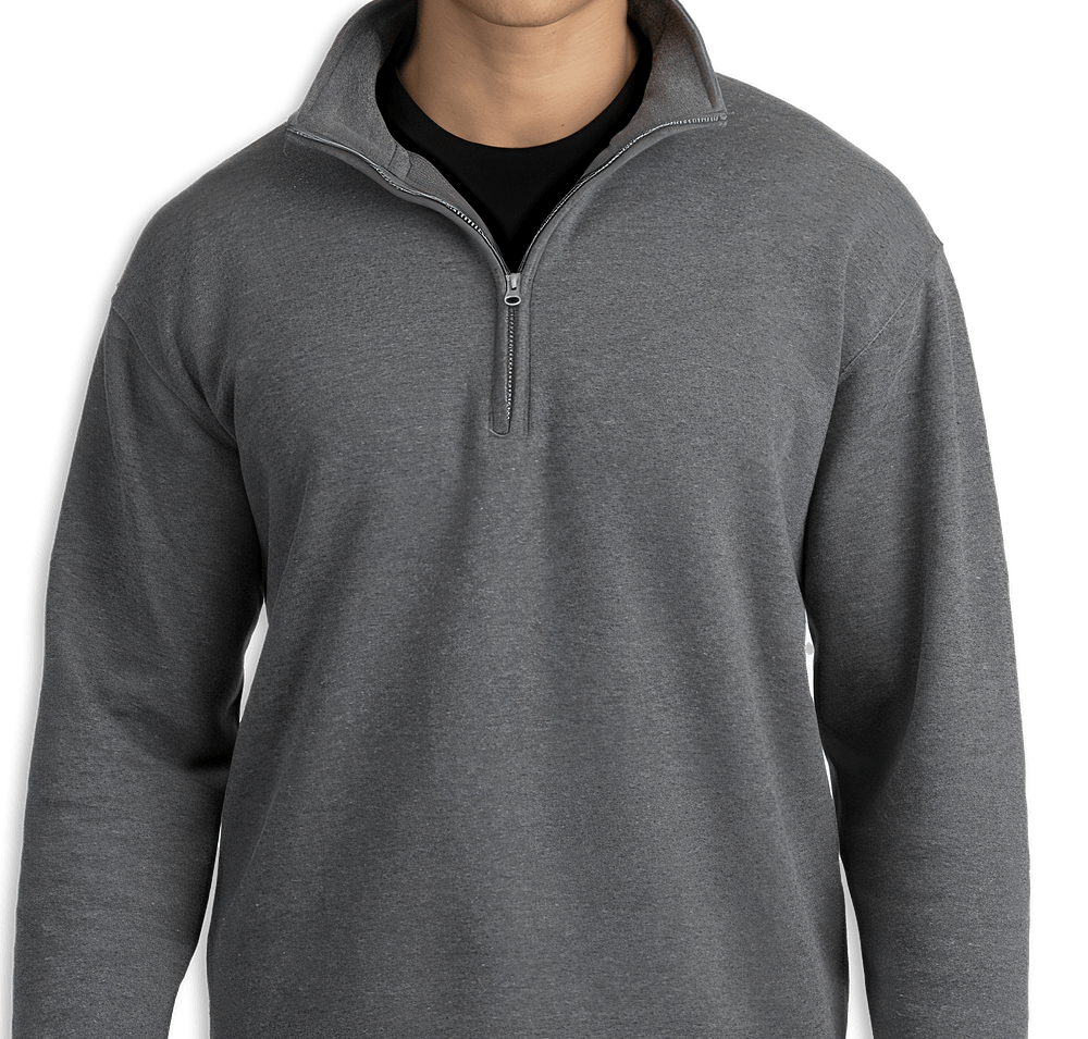 Blue Generation Wesport Fleece Quarter Zip Sweatshirt-default