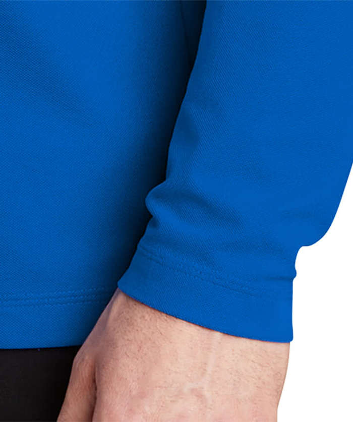 OGIO Caliber 2.0 Long Sleeve Performance Pique Polo