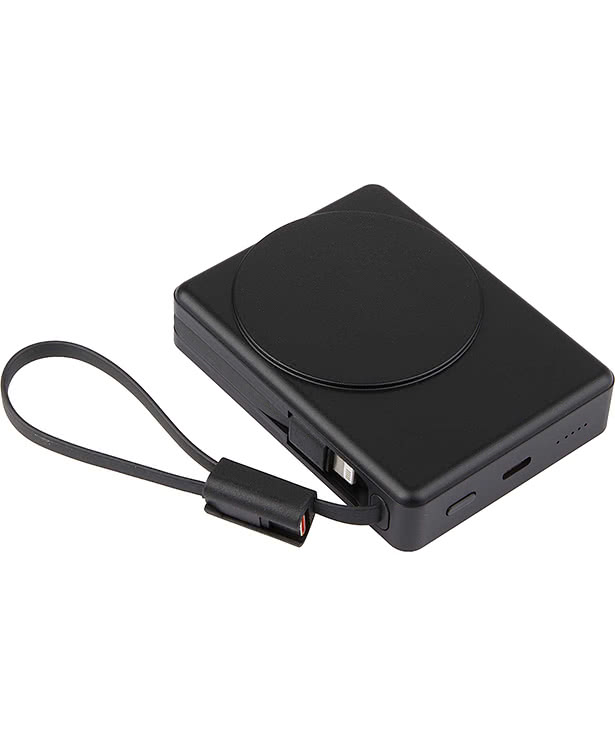 5,000 mAh 15W MagClick Power Bank with Wall Plug