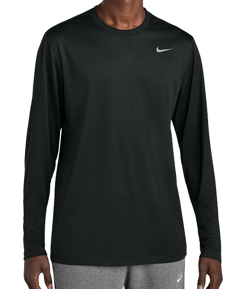 Nike Team rLegend Long Sleeve Performance Shirt in Black