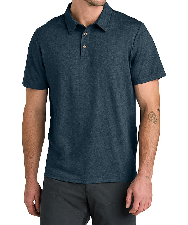 Tentree TreeBlend Astir Tri-Blend Polo