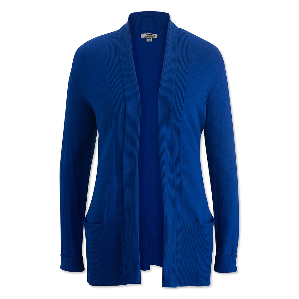 Edwards Women's Shirttail Open Shawl Cardigan