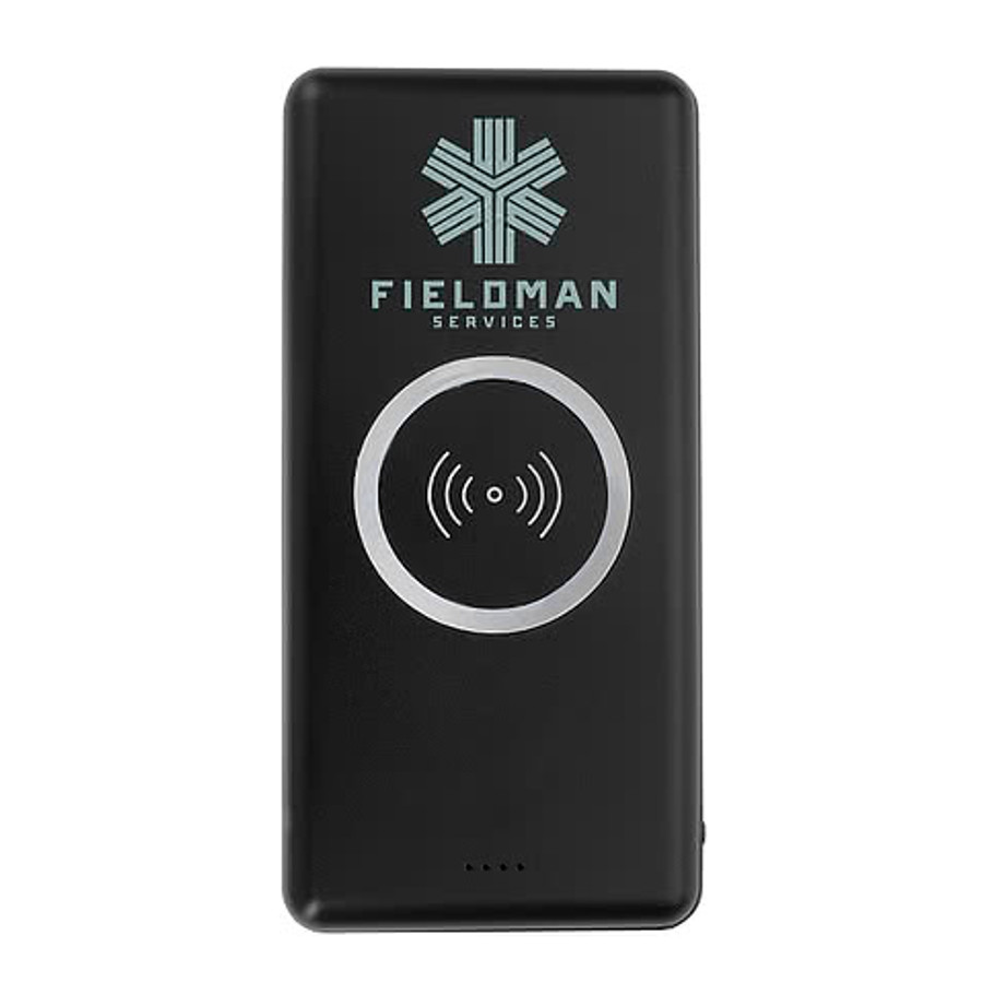 Full Color Ring 10,000 mAh Wireless Power Bank