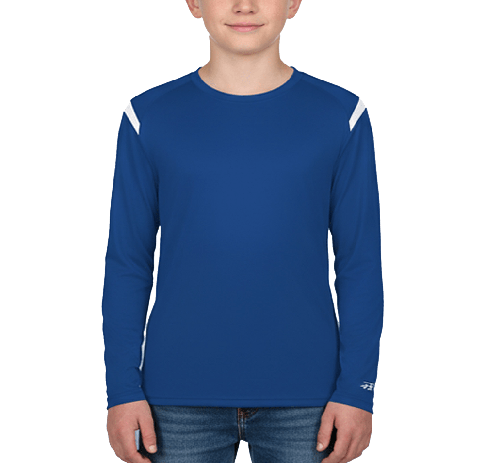Badger Youth On The Rise Sport Paneled Long Sleeve Performance Shirt-default