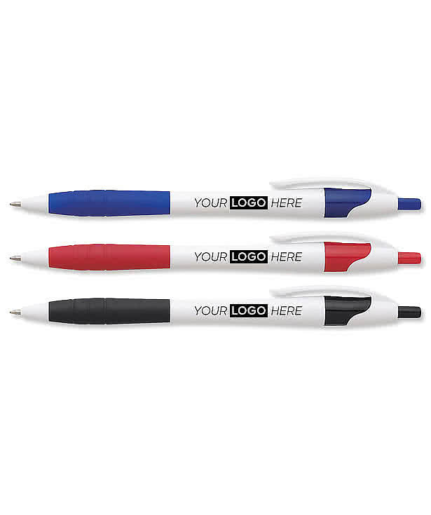 Cougar Rubber Grip Pen (black ink)