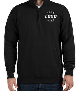 Champion Powerblend Quarter Zip Pullover Sweatshirt