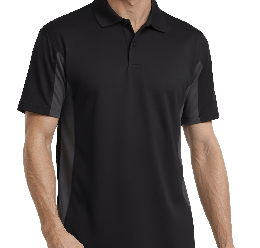 Blue Generation BLU-X-DRI Colorblock Performance Polo - Printed-default
