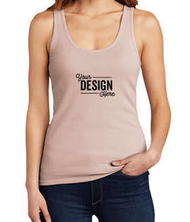 District Women’s V.I.T. Ribbed Tank - Color: Smokey Iris