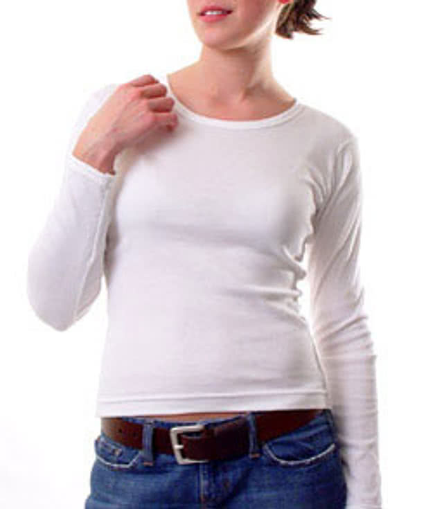 American Apparel Girly Long-sleeve Crew