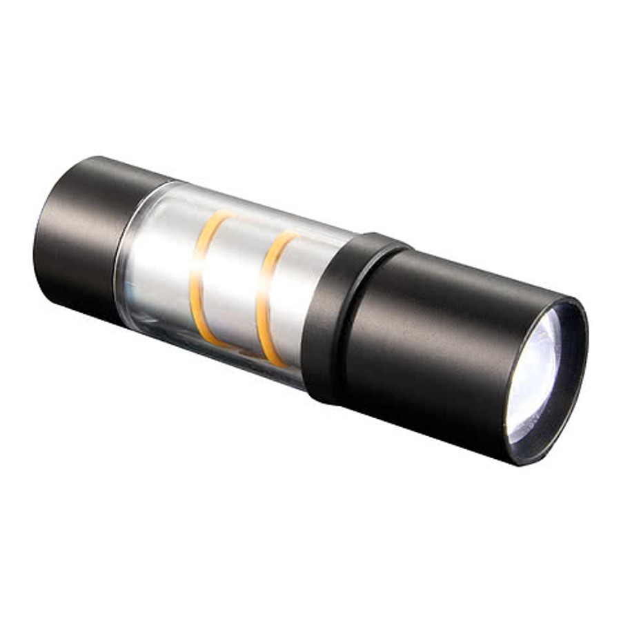 Mini Spiral Filament 100 Lumens Lantern Flashlight in Black