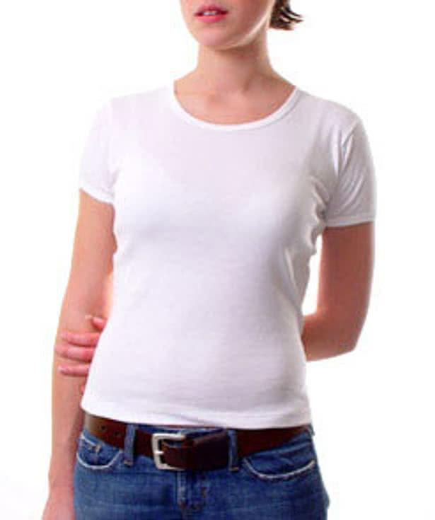 American Apparel Girly Crewneck T-shirt