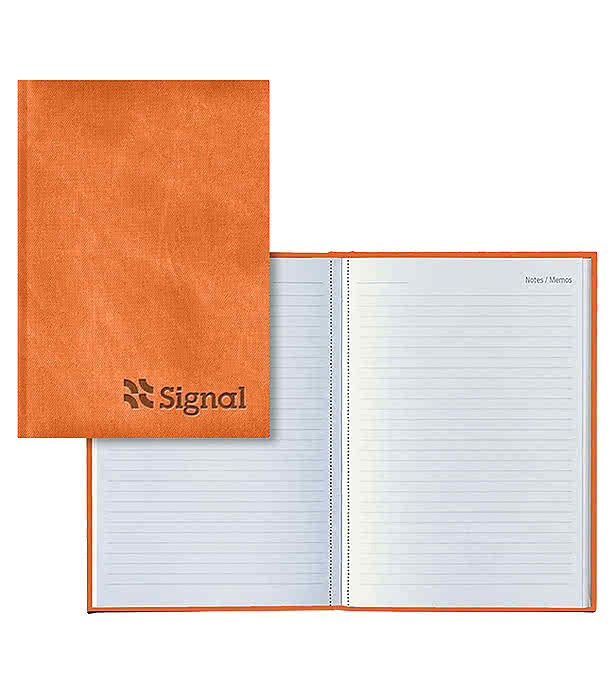 Castelli Debossed Lovere Medio Lined Notes & Memos Hard Cover Notebook
