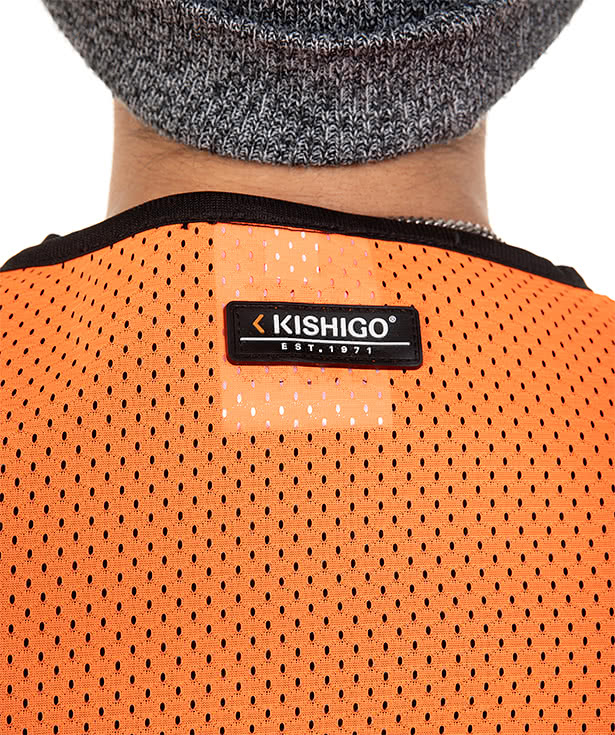 Kishigo Class 2 Single Pocket Mesh Safety Vest