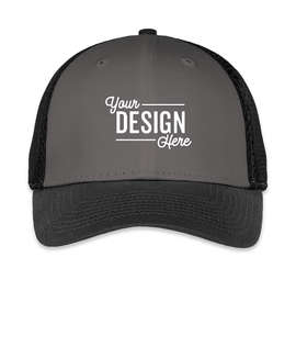 New Era Contrast Snapback Trucker Hat - Color: Charcoal / Black