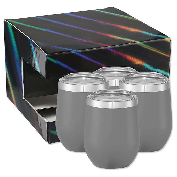 Custom Laser Engraved 12 oz. Insulated Tumbler Gift Set - Design Travel  Mugs & Tumblers Online at