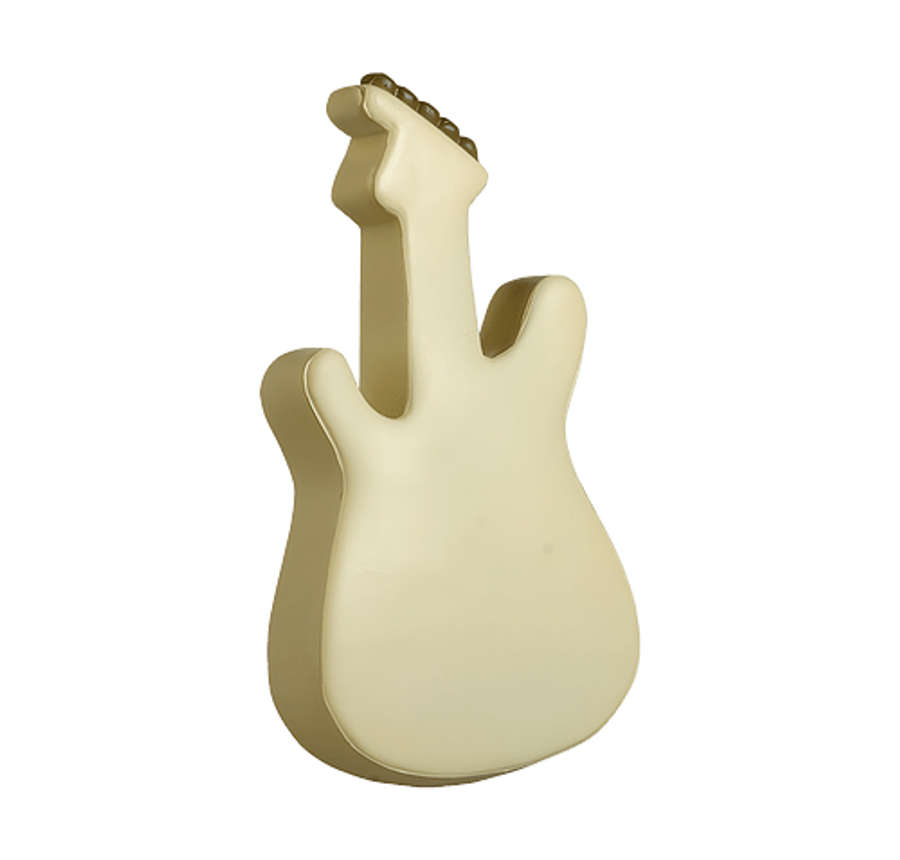 Electric Guitar Stress Reliever in Tan/Brown