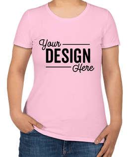 Canada - Fruit of the Loom Women's 100% Cotton T-shirt - Color: Classic Pink