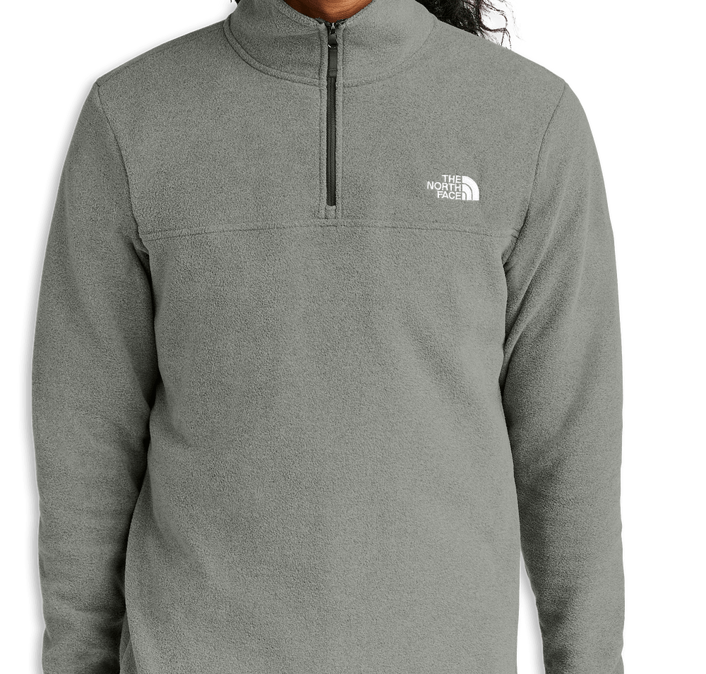 The North Face Glacier Recycled Quarter Zip Fleece Pullover - Embroidered-default
