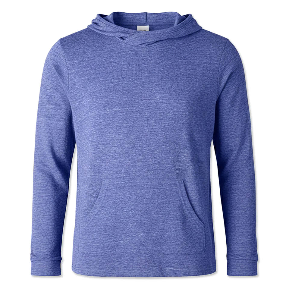 Blue Generation Tri-Blend Lightweight Pullover Hoodie