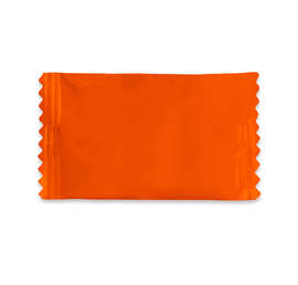 Full Color Individually Wrapped Buttermints - Color: Orange
