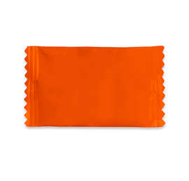 Full Color Individually Wrapped Peppermints - Color: Orange