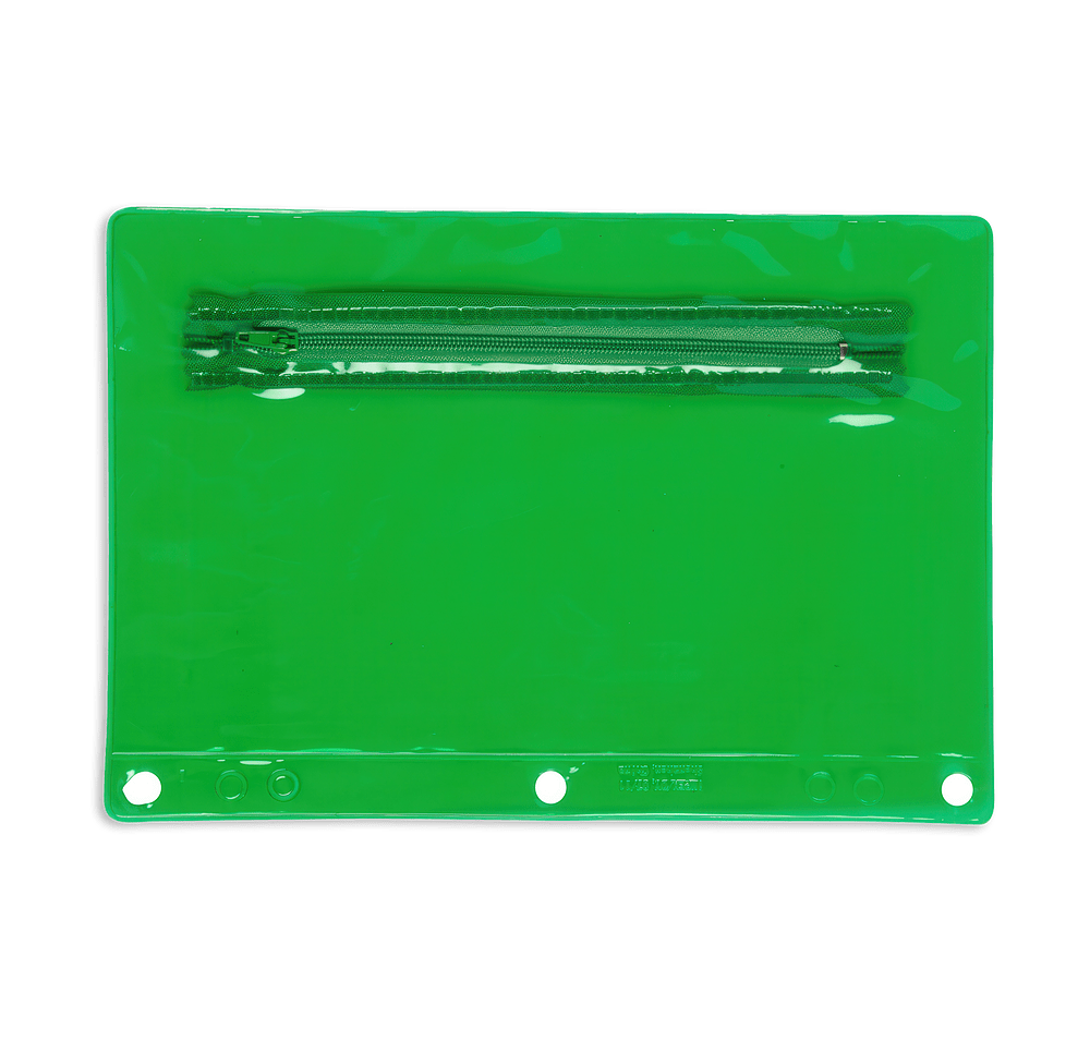 Translucent Zippered Pencil Case-default