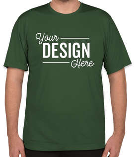 Sport-Tek Soft Jersey Performance Shirt - Color: Forest Green