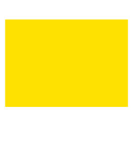 Full Color 10' Single Sided Tent Wall - Color: Yellow