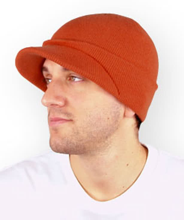 Otto Caps Short Visor Beanie