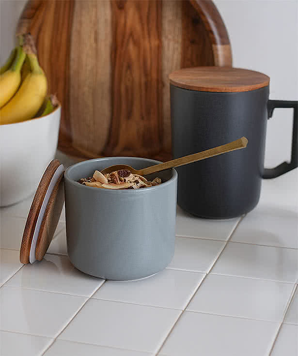 Be Home Brampton Medium Stoneware Container