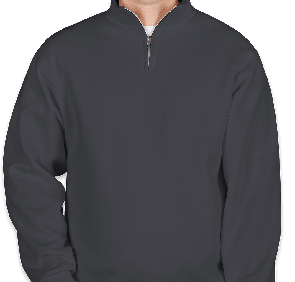Jerzees Nublend Quarter Zip Sweatshirt - Embroidered-default