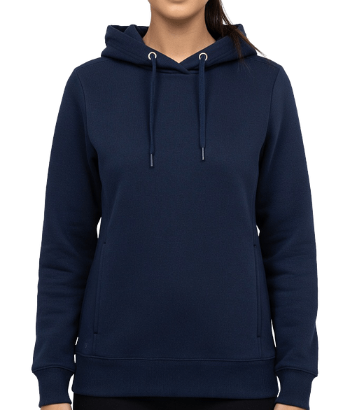 Stormtech Women’s Stockton UPF 50+ Fleece Pullover Hoodie in Navy