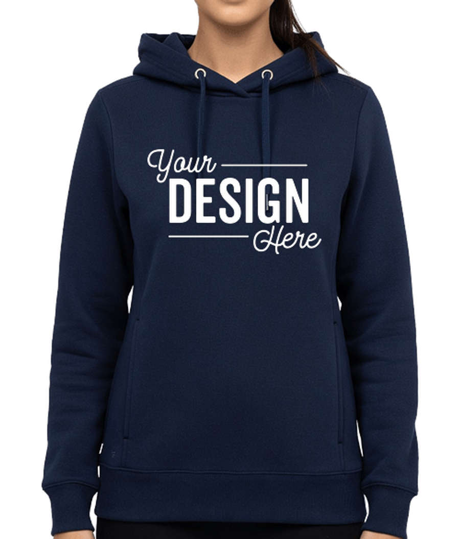 Stormtech Women’s Stockton UPF 50+ Fleece Pullover Hoodie in Navy