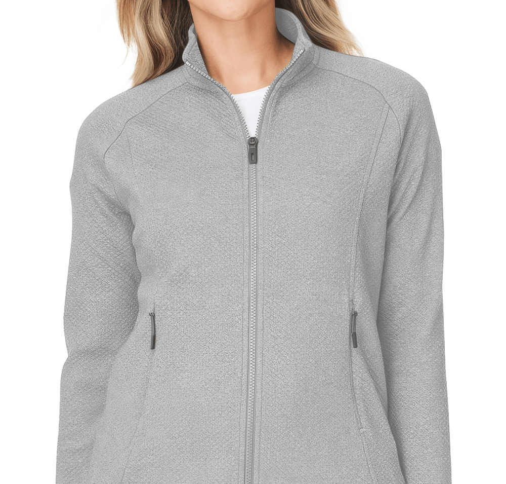 North End Women's Spirit Textured Full Zip Jacket-default
