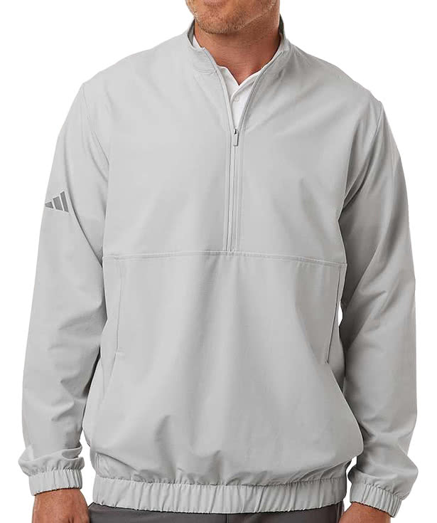 Custom Adidas Stretch Woven Recycled Performance Quarter-Zip