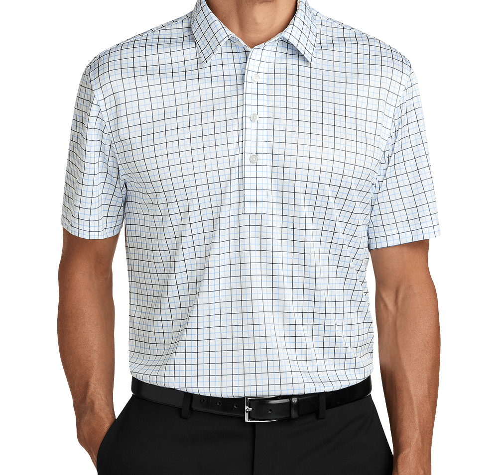 Port Authority UPF 50+ Shirt Collar Performance Polo - Printed-default
