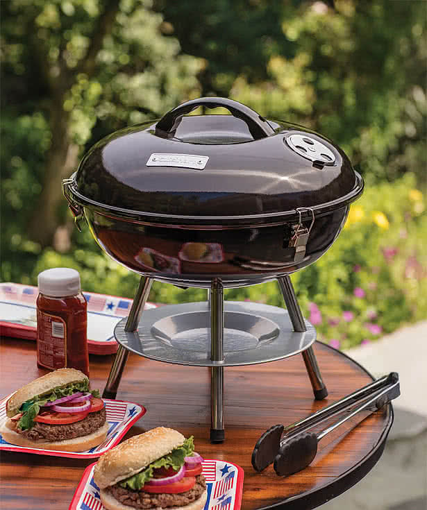 Laser Engraved Cuisinart Outdoors 14" Charcoal Grill