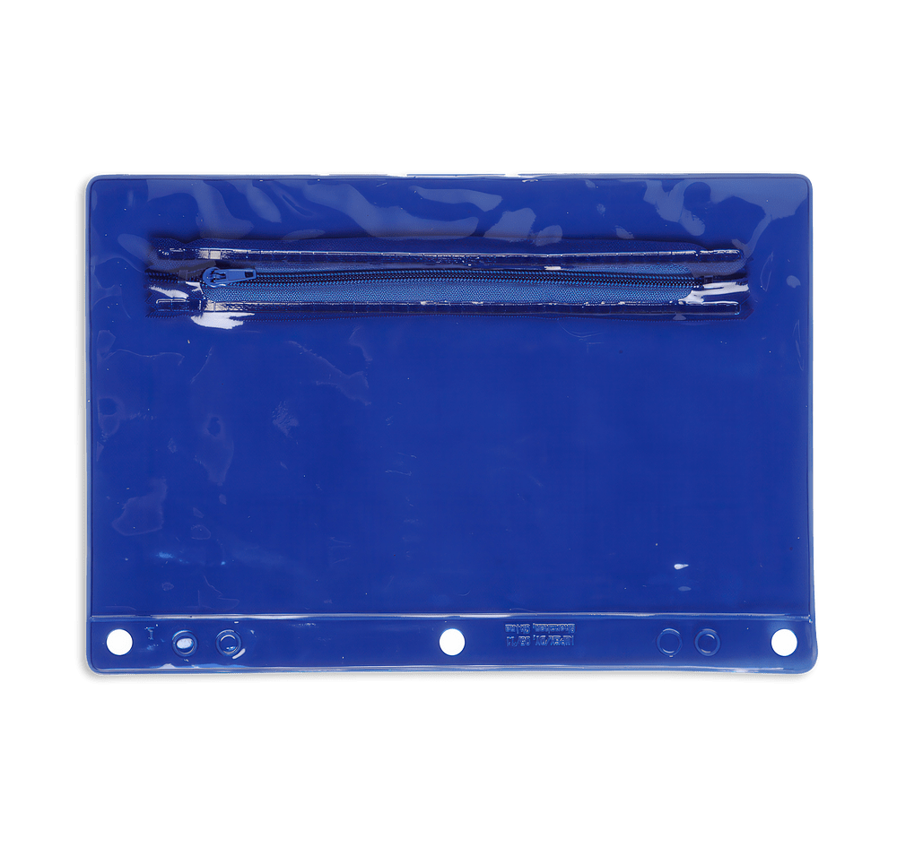 Translucent Zippered Pencil Case-default