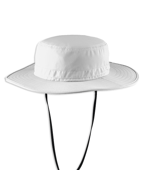 Port Authority Outdoor Wide-Brim Bucket Hat in White