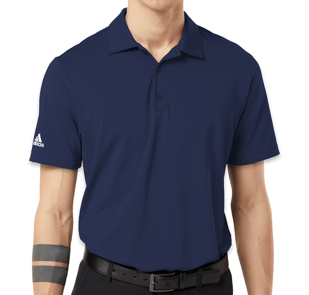 Adidas Ultimate Recycled UPF 50 Performance Polo - Printed-default