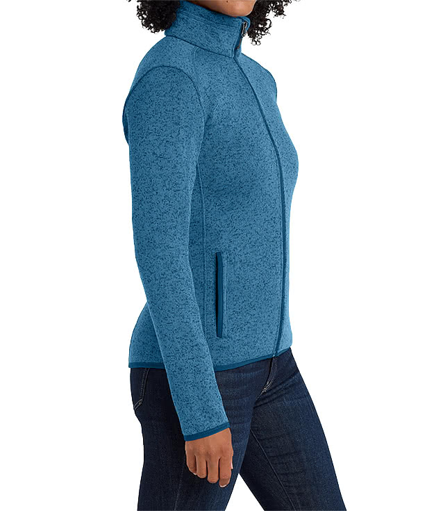 Port Authority Women's Midweight Sweater Fleece Jacket