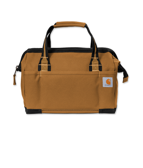 Carhartt Foundry Series 14” Heavy Duty Tool Bag in Carhartt Brown