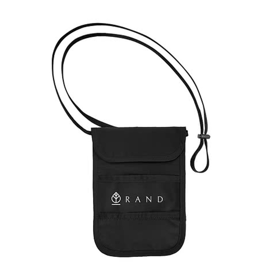 RFID Neck Wallet in Gray